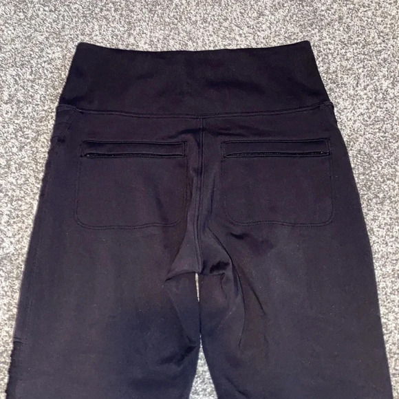 Athleta DELANCEY MOTO TIGHT in Black - Picture 7 of 9